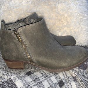 Olive green Booties